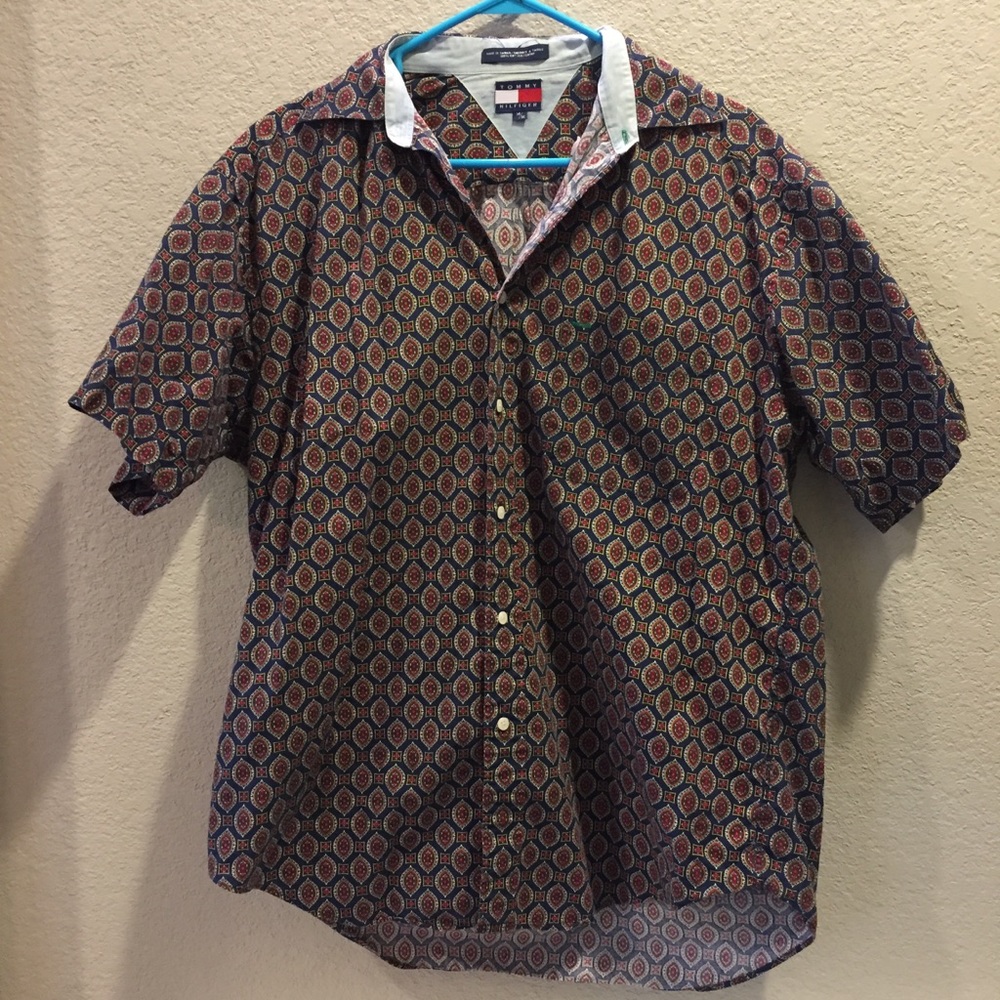 Tommy Hilfiger short sleeve button-up
